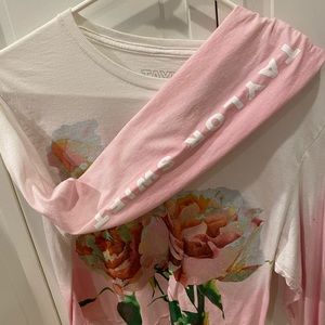Lover era cropped rose t-shirt